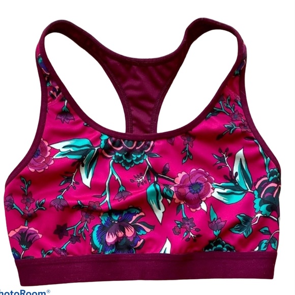 old navy floral racerback bra - Picture 1 of 4